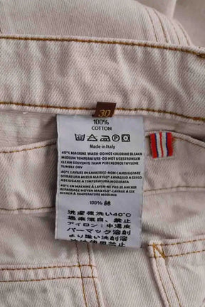 Jean large Ines de la Fressange Ecru en Coton