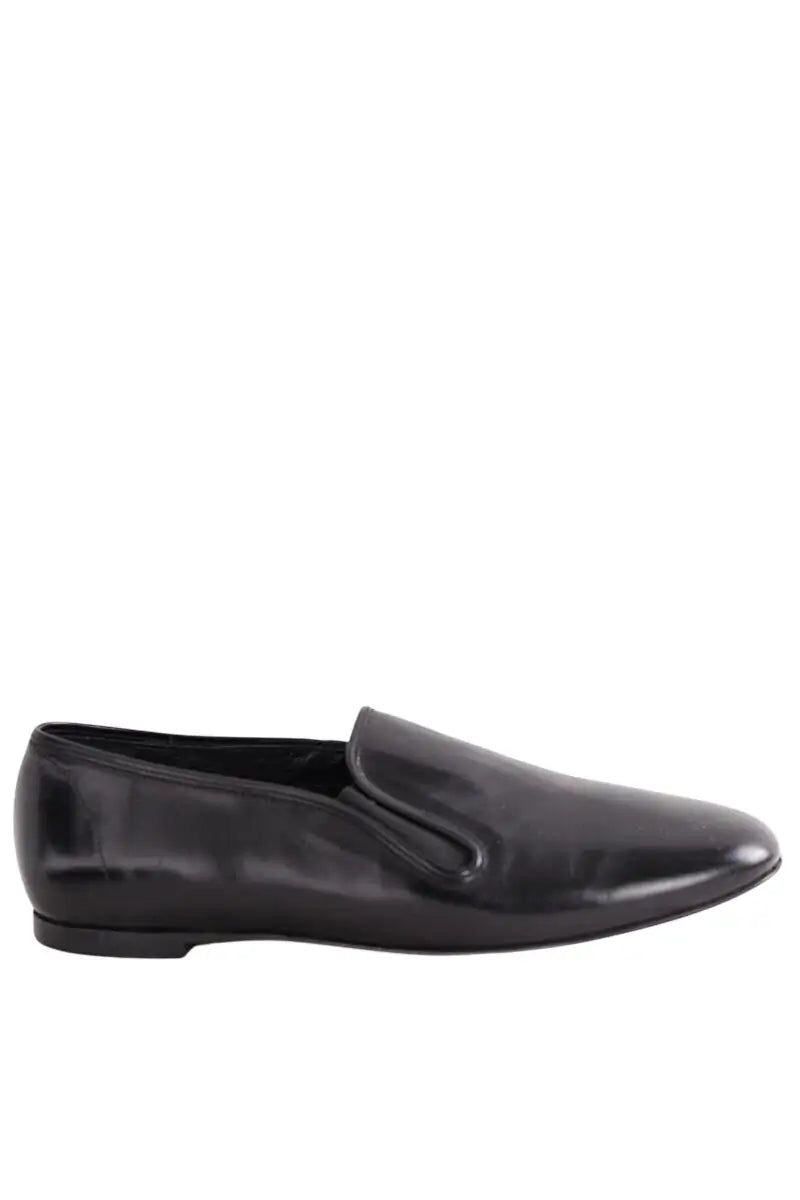Mocassins Soeur Noir en Cuir, taille 39 - Seconde Main