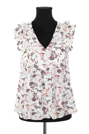 Top sans manche Claudie Pierlot  Blanc