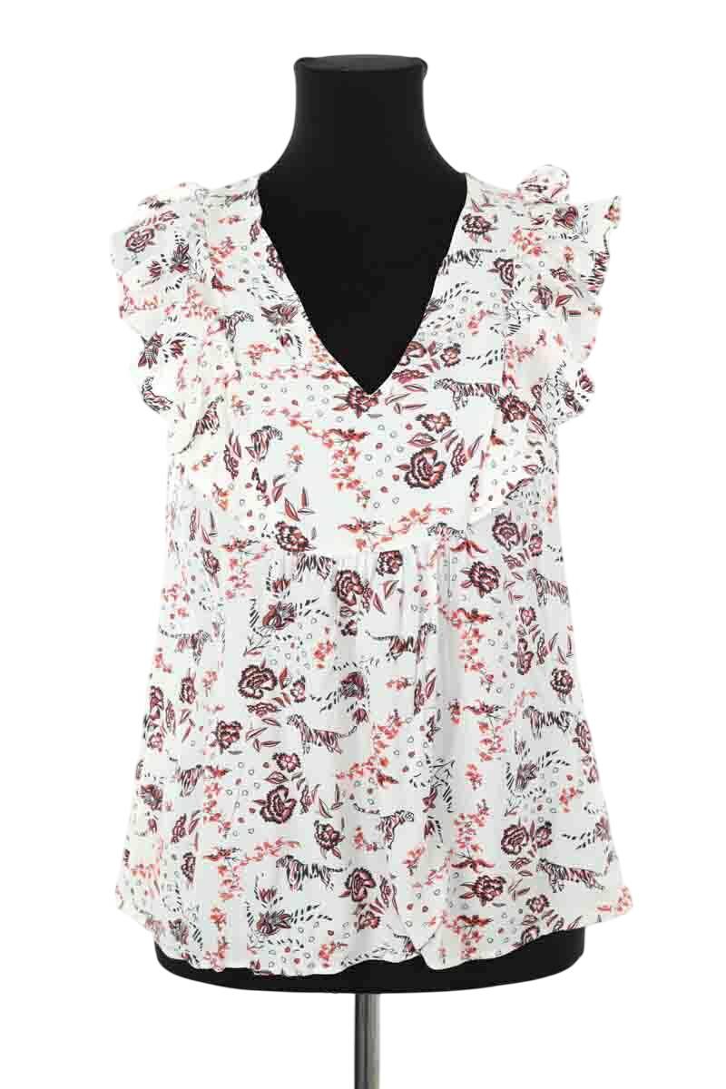 Top sans manche Claudie Pierlot  Blanc