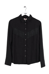 Blouse Levi's Noir en Viscose, taille S - Seconde Main