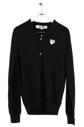 Cardigan Comme Des Garçons Noir en Laine, taille L - Seconde Main