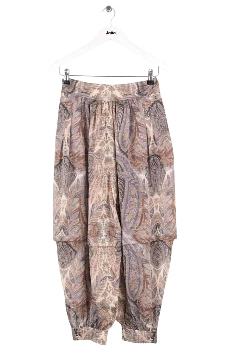 Pantalon Zimmermann Marron en Soie, taille XS - Seconde Main