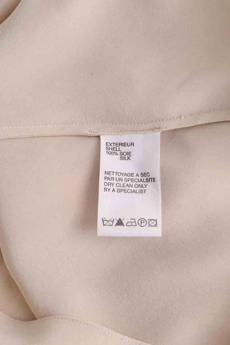 Blouse Vanessa Bruno Beige en Soie