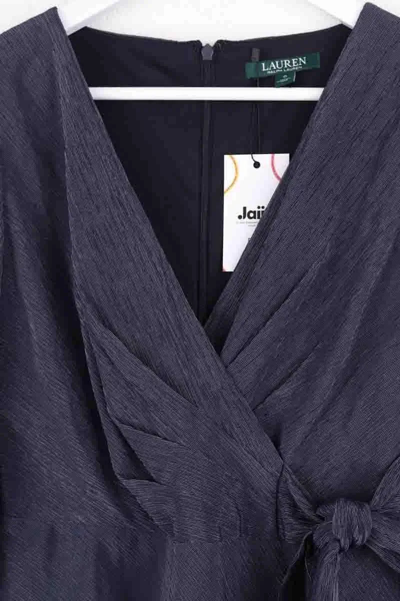 Robe Ralph Lauren Bleu en Synthétique