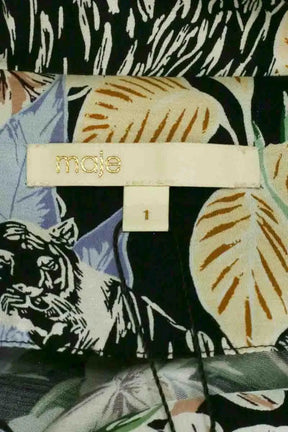 Blouse Maje Noir en Viscose