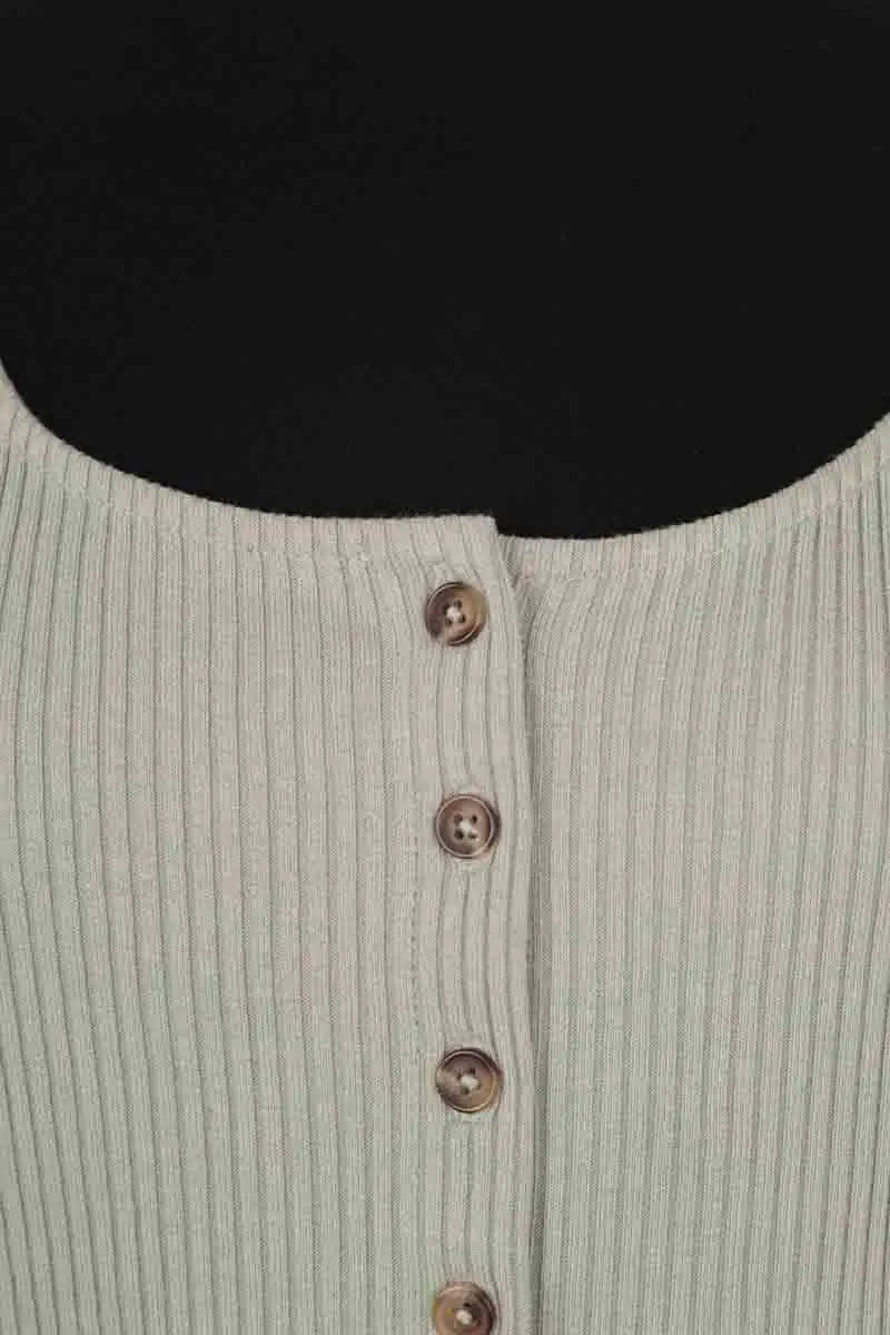 Top Levi's Vert en Coton