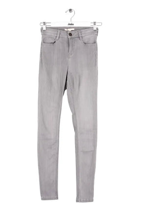 Jean slim Maje Gris en Denim - Jeans, taille XXS - Seconde Main
