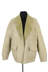 Veste & Other Stories Vert en Laine, taille L - Seconde Main