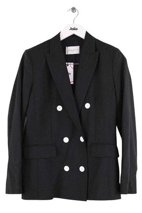 Blazer Sandro Noir en Synthétique, taille S - Seconde Main