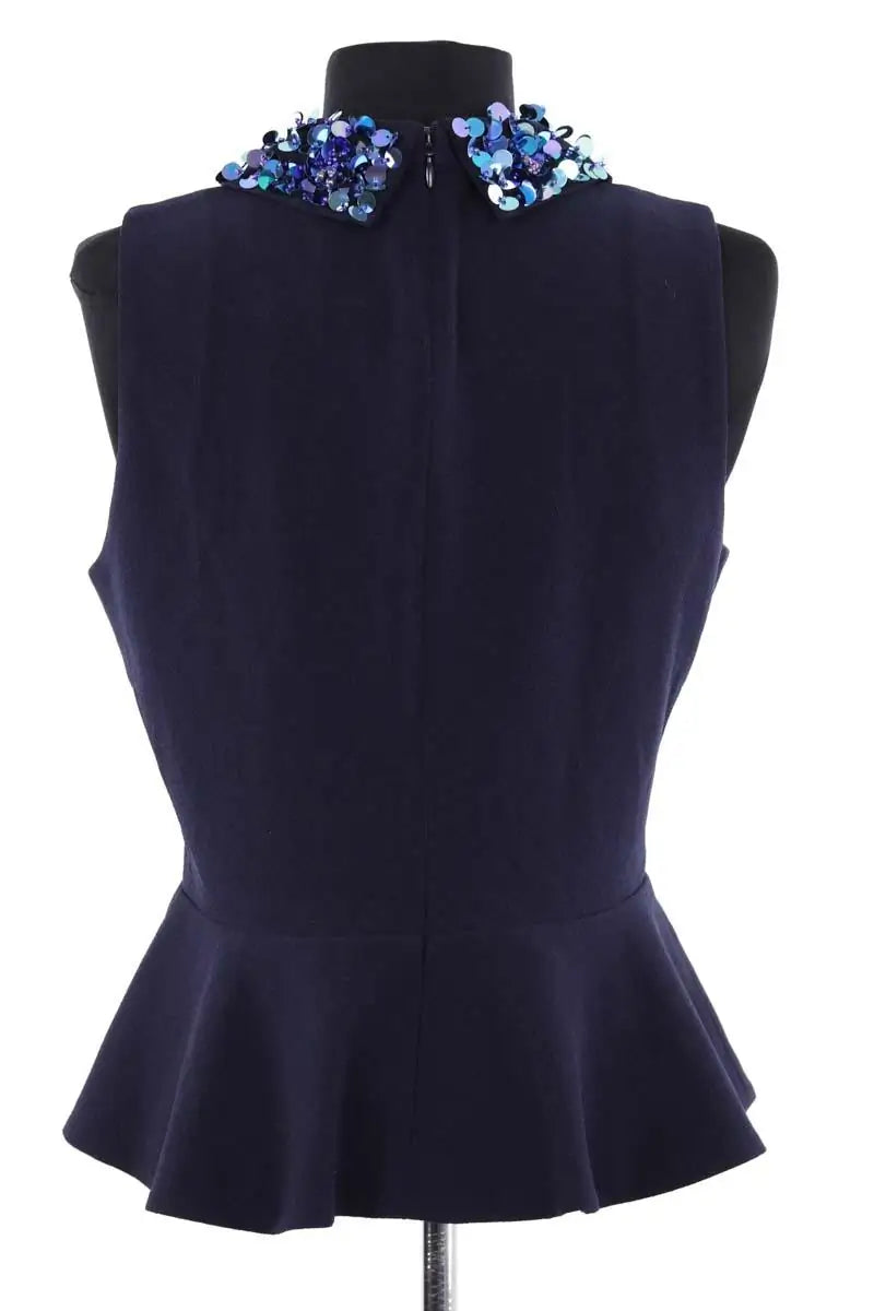 Blouse Manoush Bleu en Synthétique