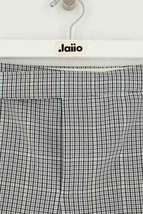 Pantalon droit Tommy Hilfiger Gris en Synthétique