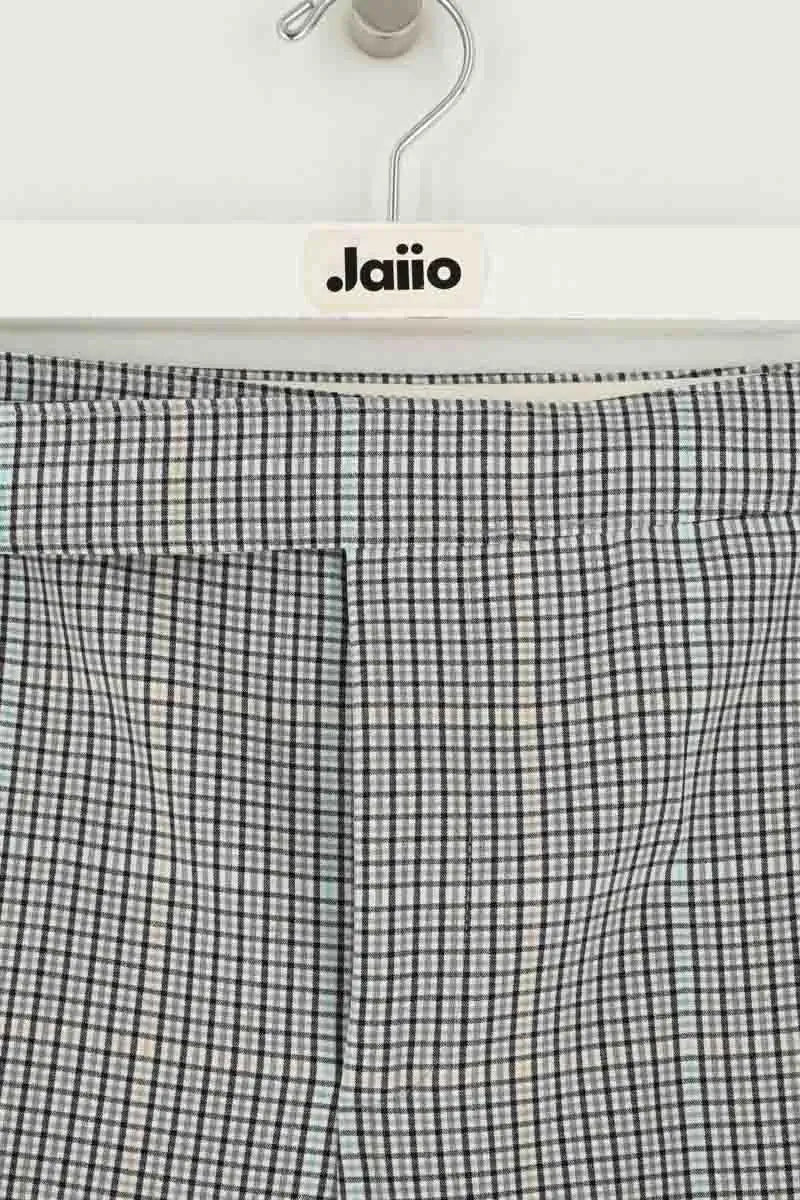 Pantalon droit Tommy Hilfiger Gris en Synthétique