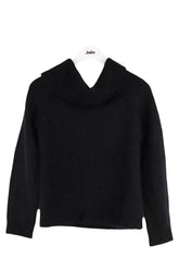 Pull Sézane Noir en Laine, taille M - Seconde Main
