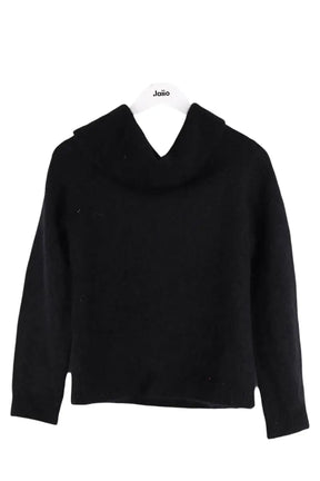 Pull Sézane Noir en Laine, taille M - Seconde Main