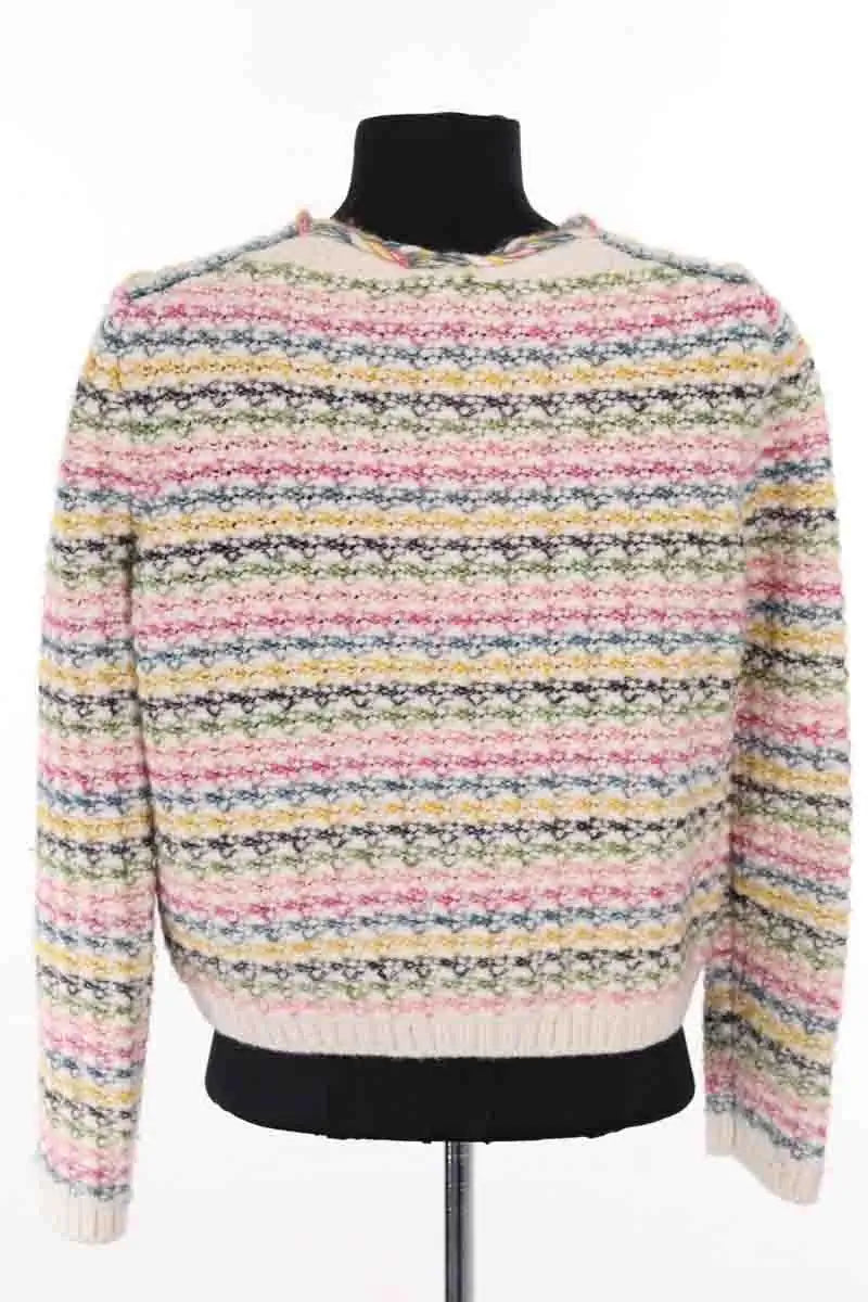 Gilet Ba&Sh Multicolore en Laine
