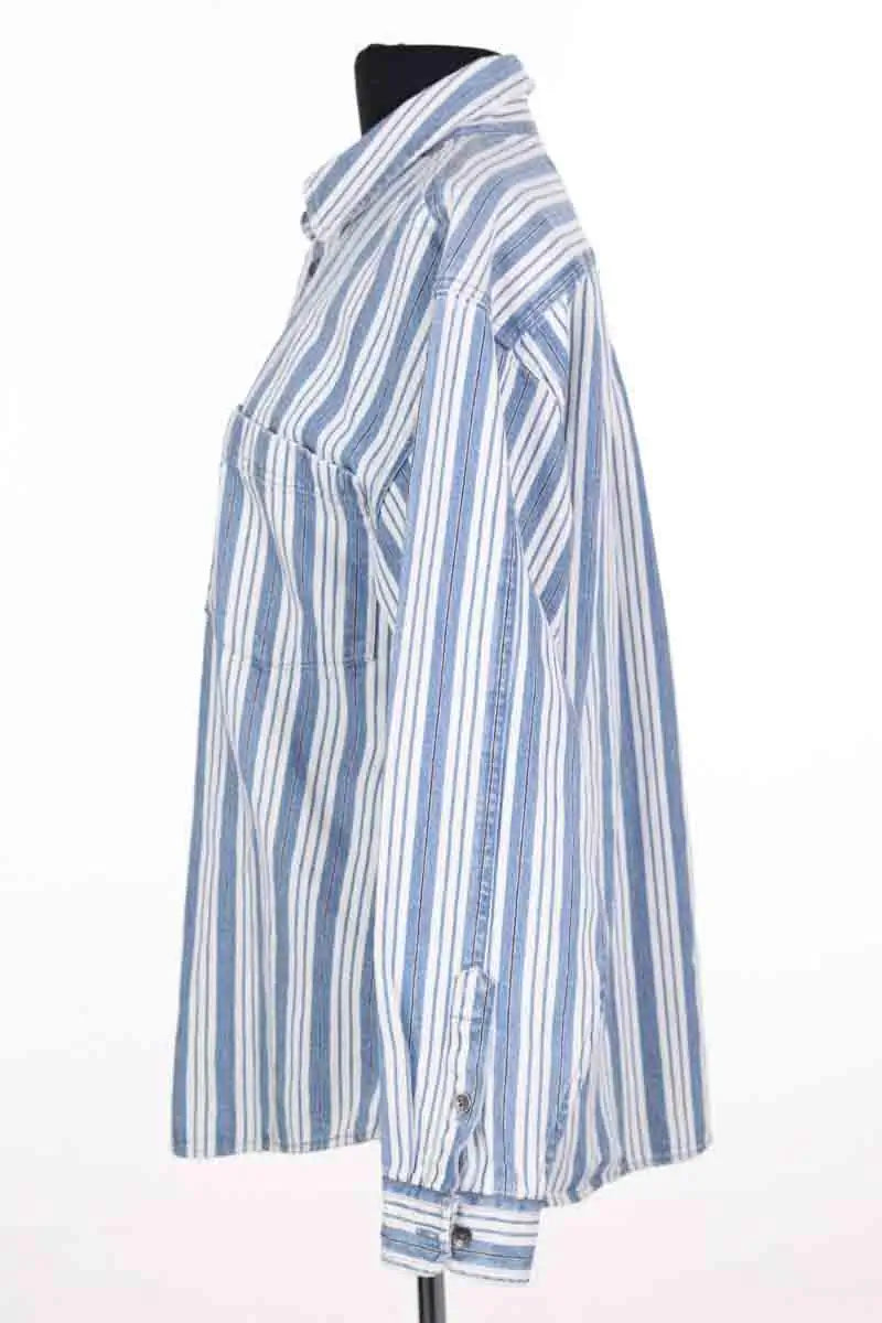 Chemise Tommy Hilfiger Bleu en Coton