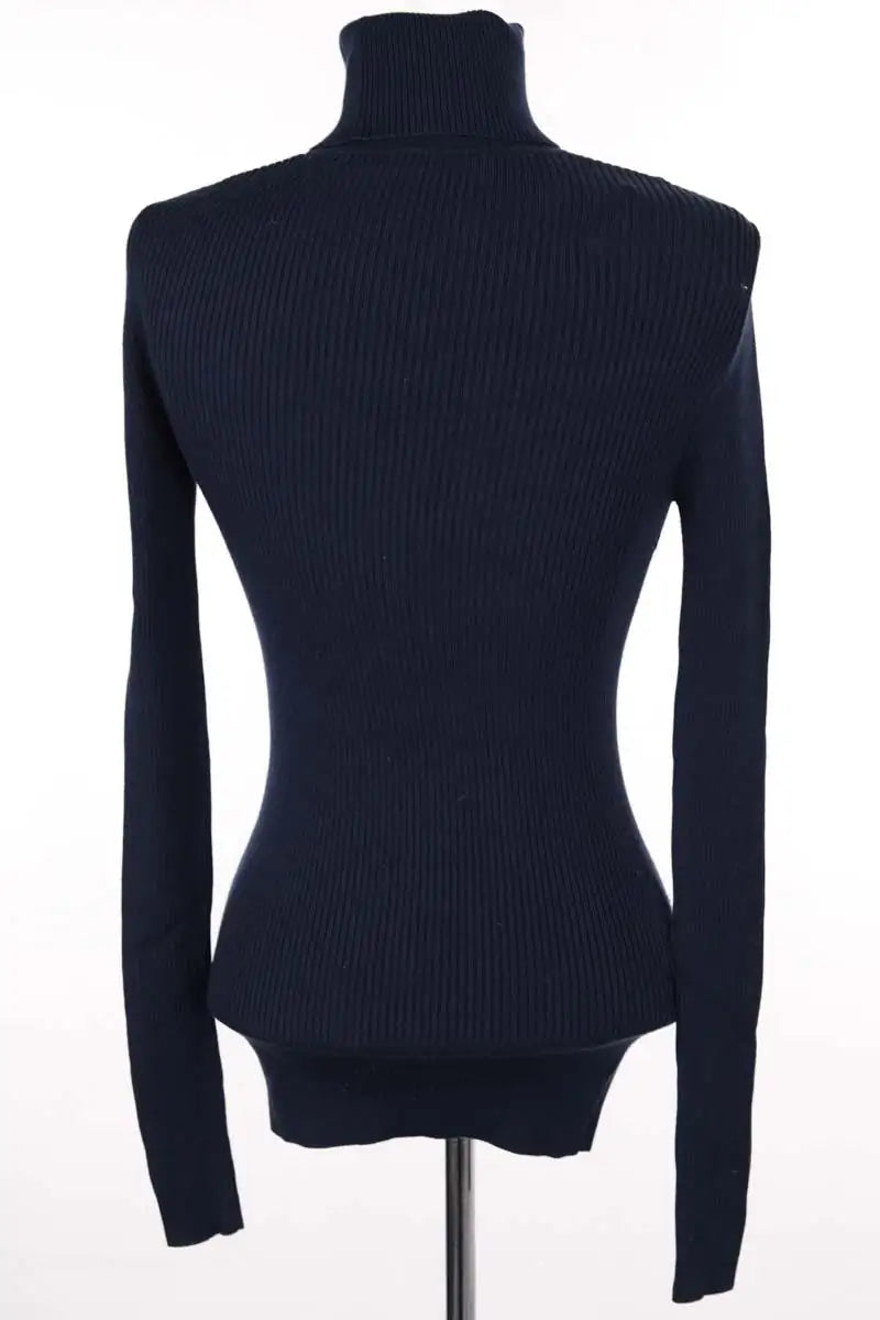 Pull Barbara Bui Bleu en Soie