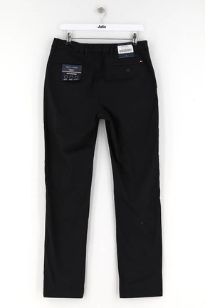 Pantalon droit Tommy Hilfiger  Noir