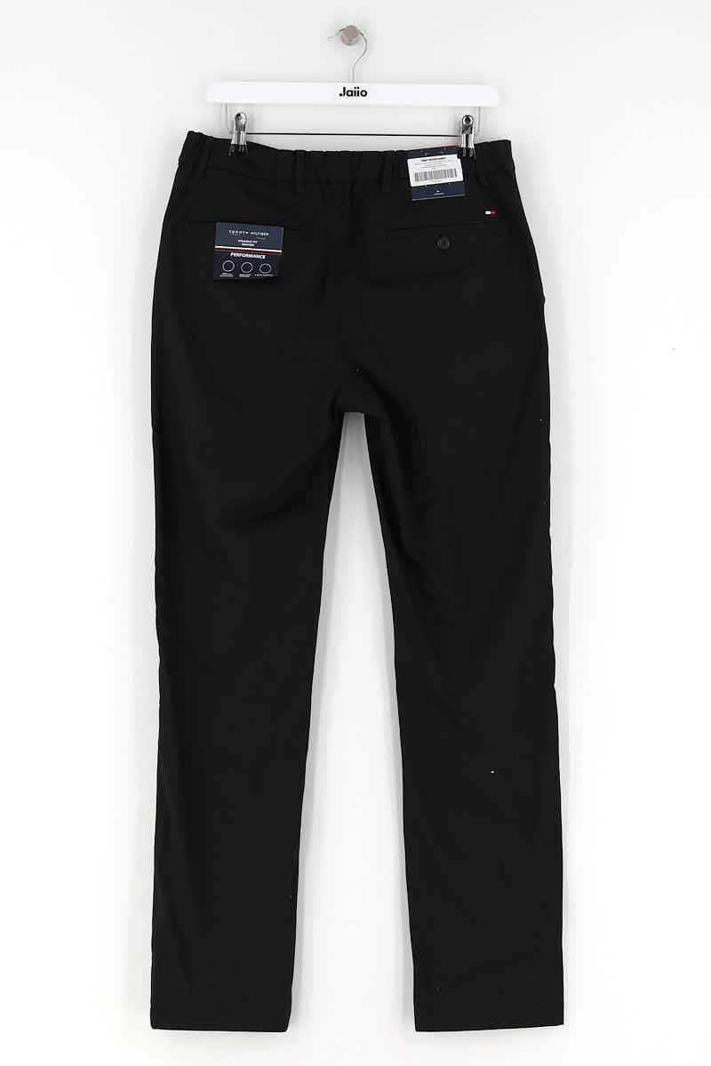 Pantalon droit Tommy Hilfiger  Noir