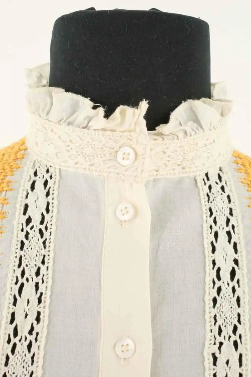 Robe Sézane Beige en Coton