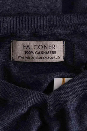 Pull Falconeri Bleu en Cachemire