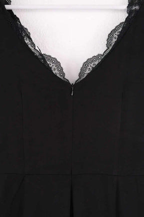 Combinaison Sandro Noir en Viscose