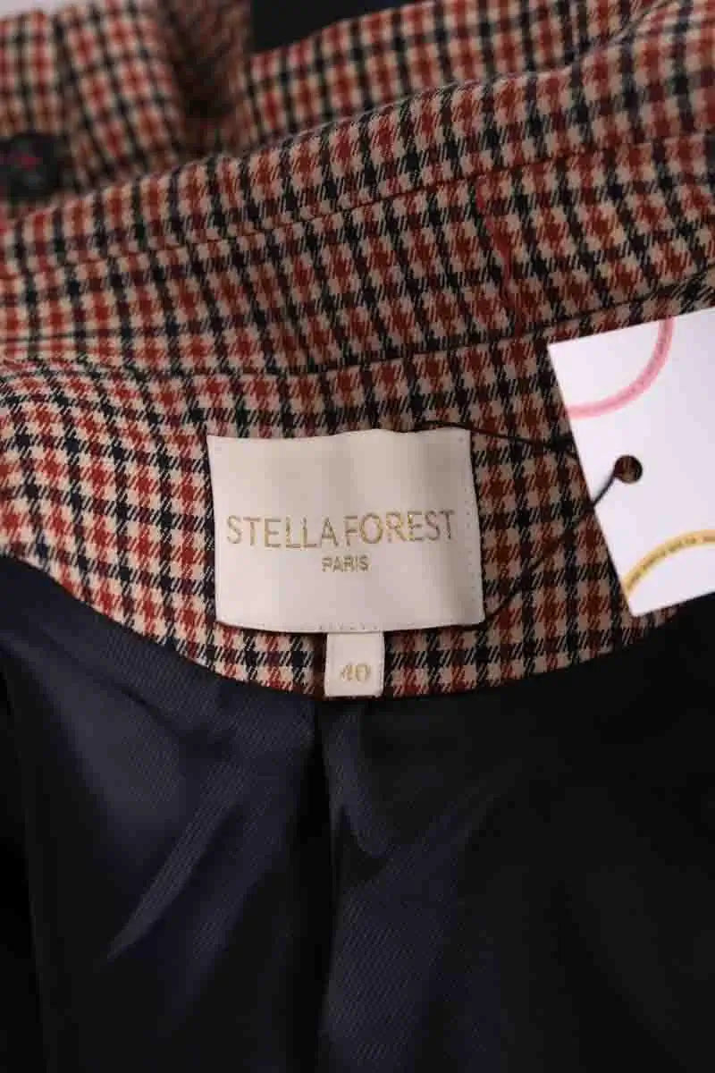 Blazer Stella Forest Rouge en Laine