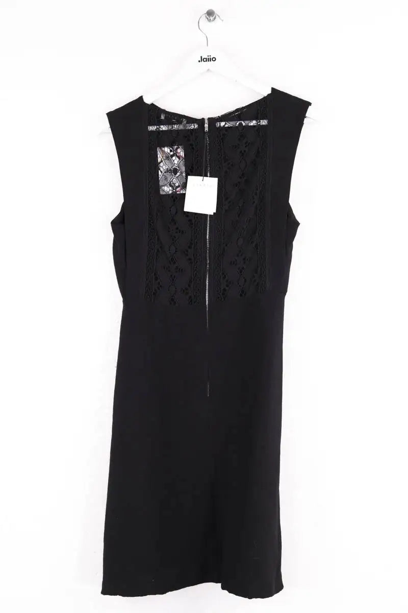Robe Sandro Noir en Viscose