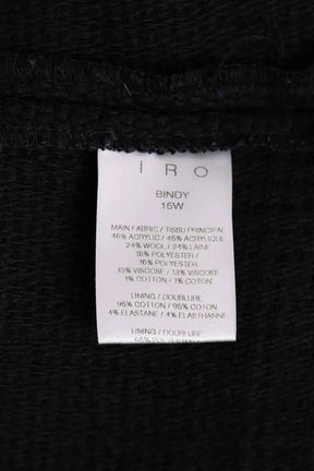 Pull Iro Noir en Synthétique
