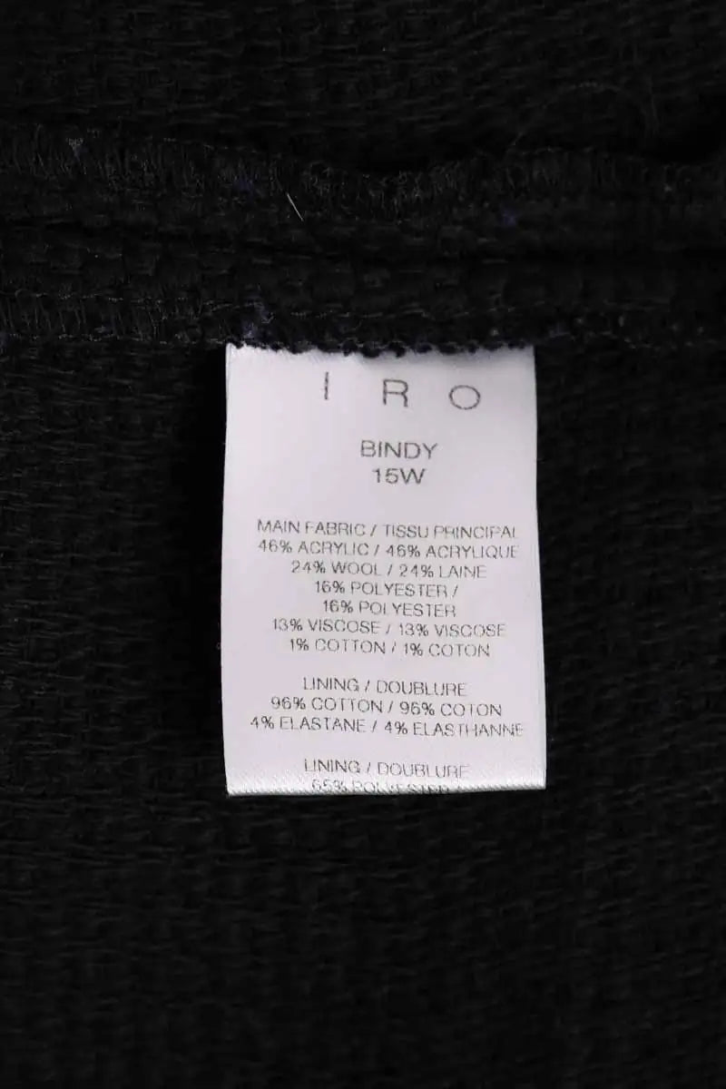 Pull Iro Noir en Synthétique