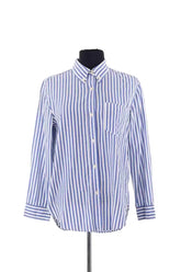 Chemise Isabel Marant Bleu en Coton, taille M - Seconde Main