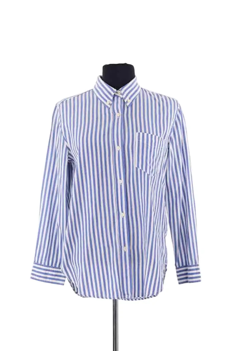 Chemise Isabel Marant Bleu en Coton, taille M - Seconde Main