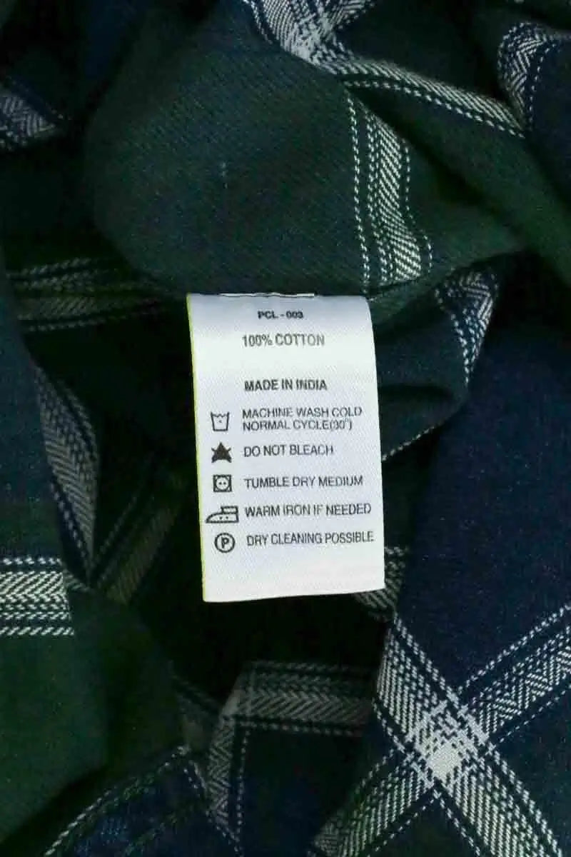 Chemise Levi's Vert en Coton