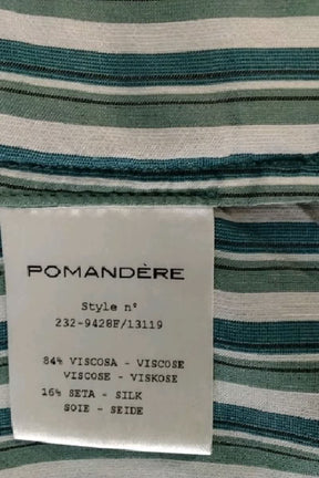 Blouse Pomandère  Turquoise