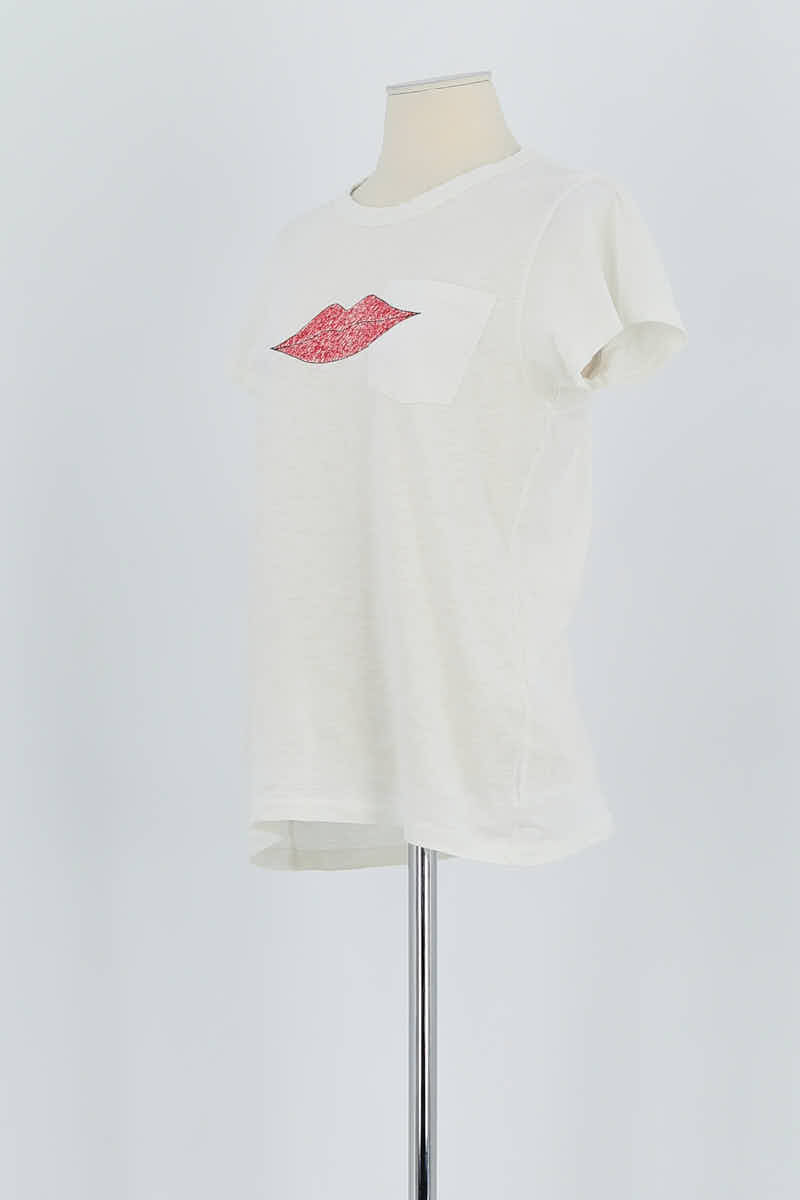 T-shirt Bone  Blanc
