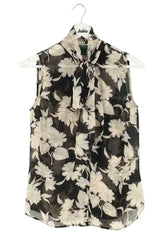 Top sans manche Ralph Lauren Noir en Soie, taille M - Seconde Main