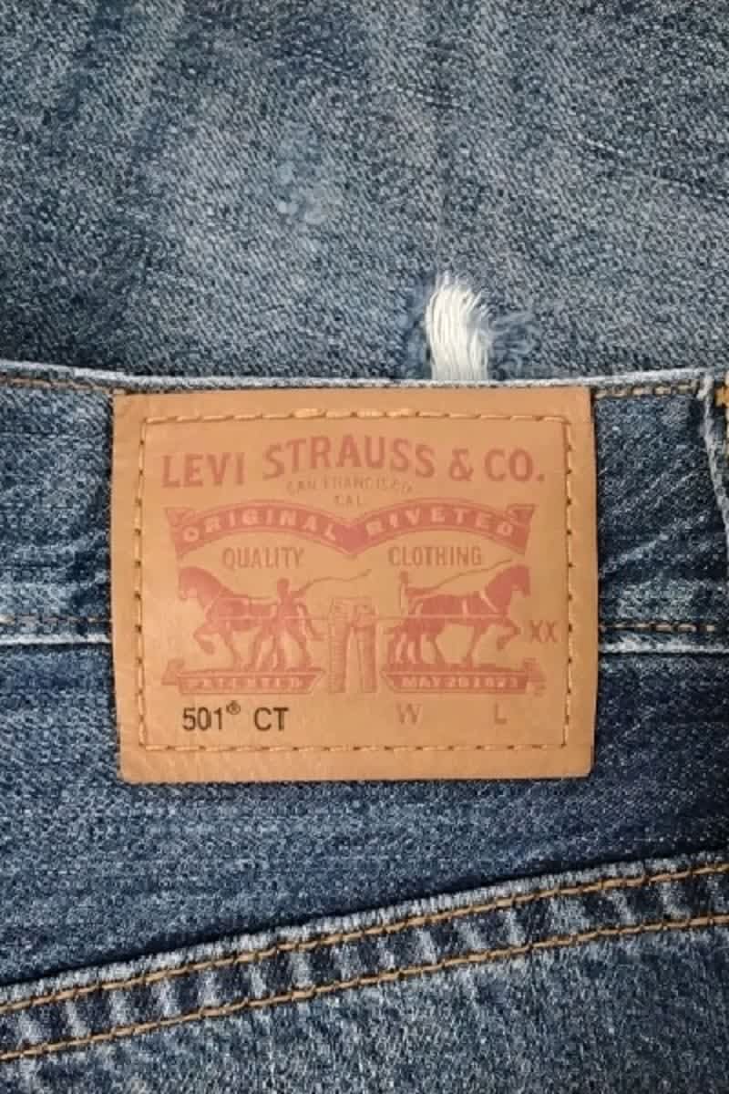 Short Levi's  Bleu