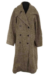 Manteau Bellerose Kaki en Laine, taille XS - Seconde Main