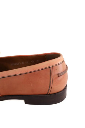Mocassins Salvatore Ferragamo Beige en Cuir