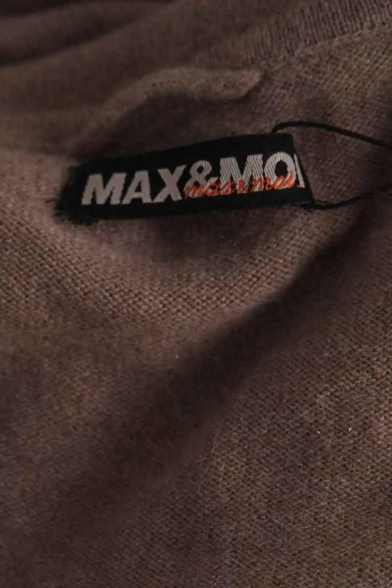 Pull Max & Moi Marron en Cachemire
