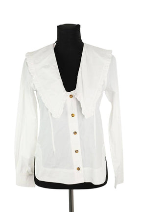 Blouse Ganni  Blanc