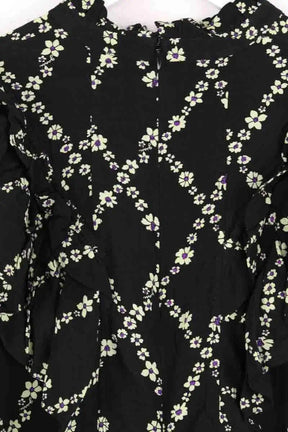 Robe Ganni Noir en Viscose