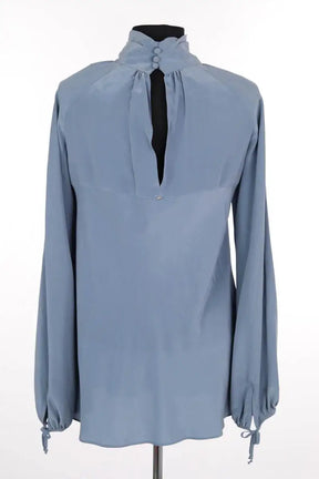 Blouse Sportmax Bleu en Soie