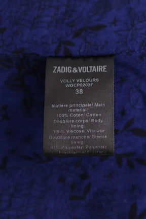Blazer Zadig & Voltaire Noir en Velours