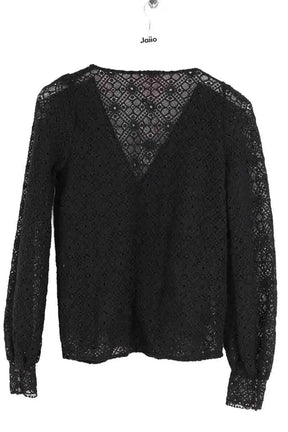 Blouse Sézane Noir en Coton