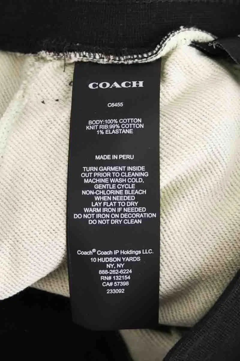 Pantalon de sport Coach Multicolore en Coton