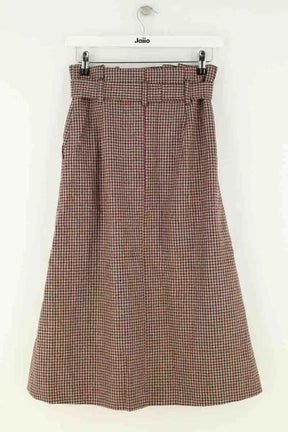 Jupe Sézane Bordeaux en Laine