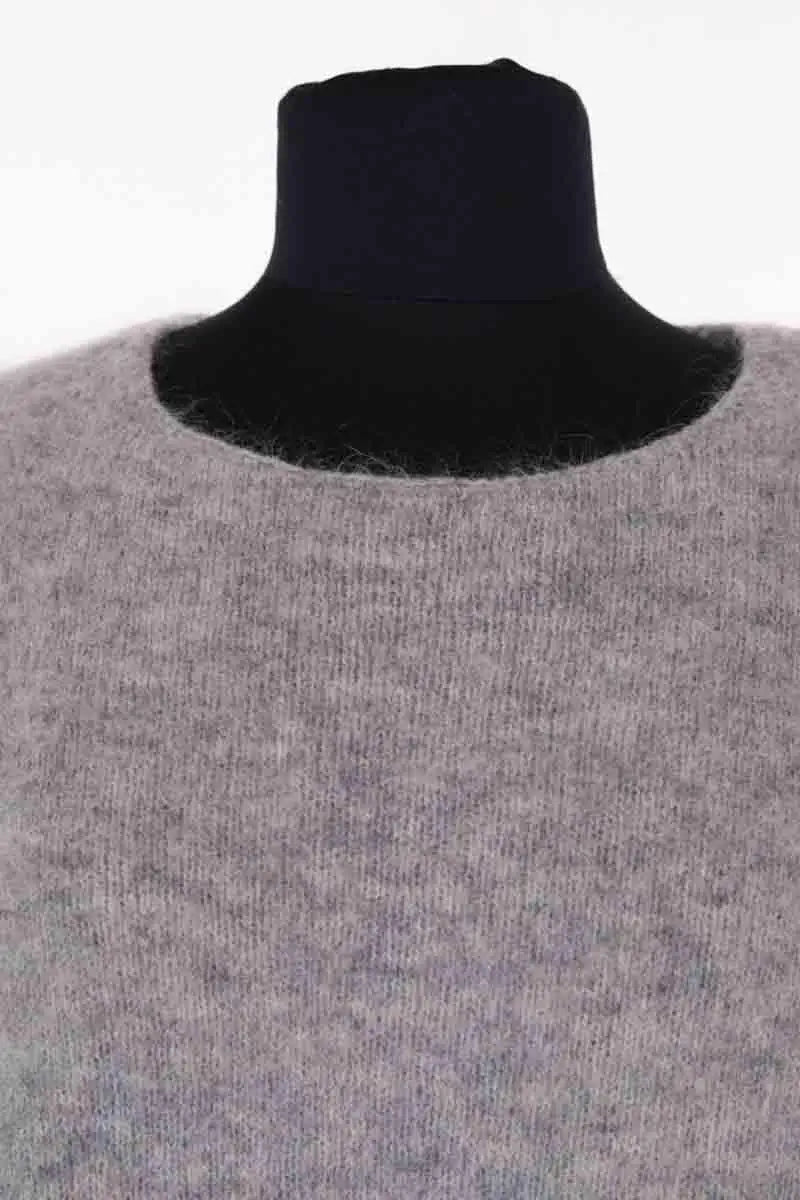 Pull Sézane Gris en Laine