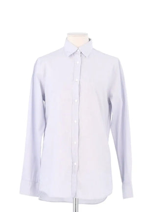 Chemise Ines de la Fressange Bleu en Coton, taille L - Seconde Main